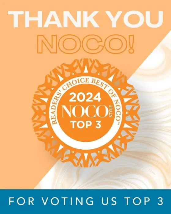 Voted Top 3 in Northern Colorado 2024 — Best of NoCo